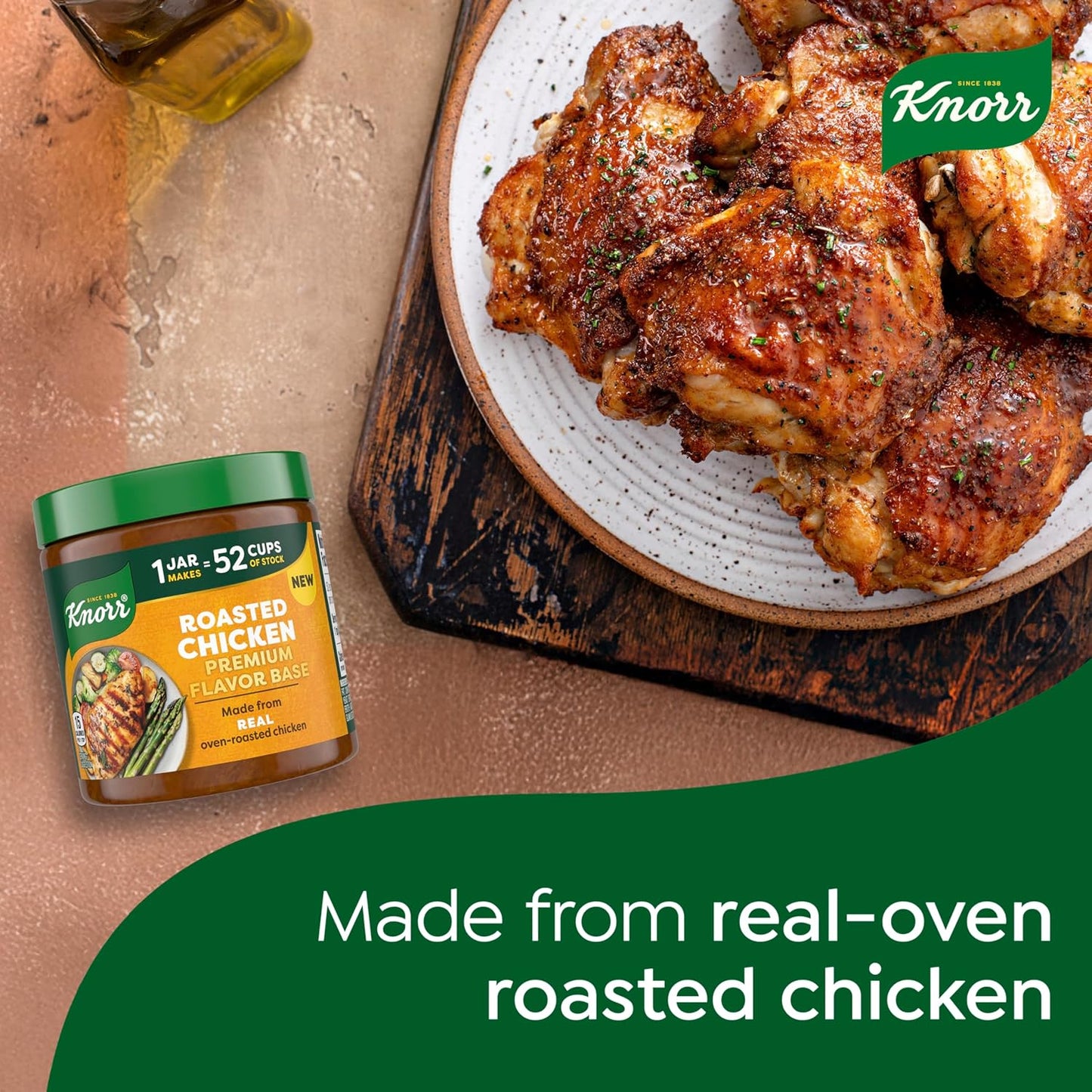 Knorr Roasted Chicken Paste — Small-Door Storage for Apartment Pantry Minimalism
