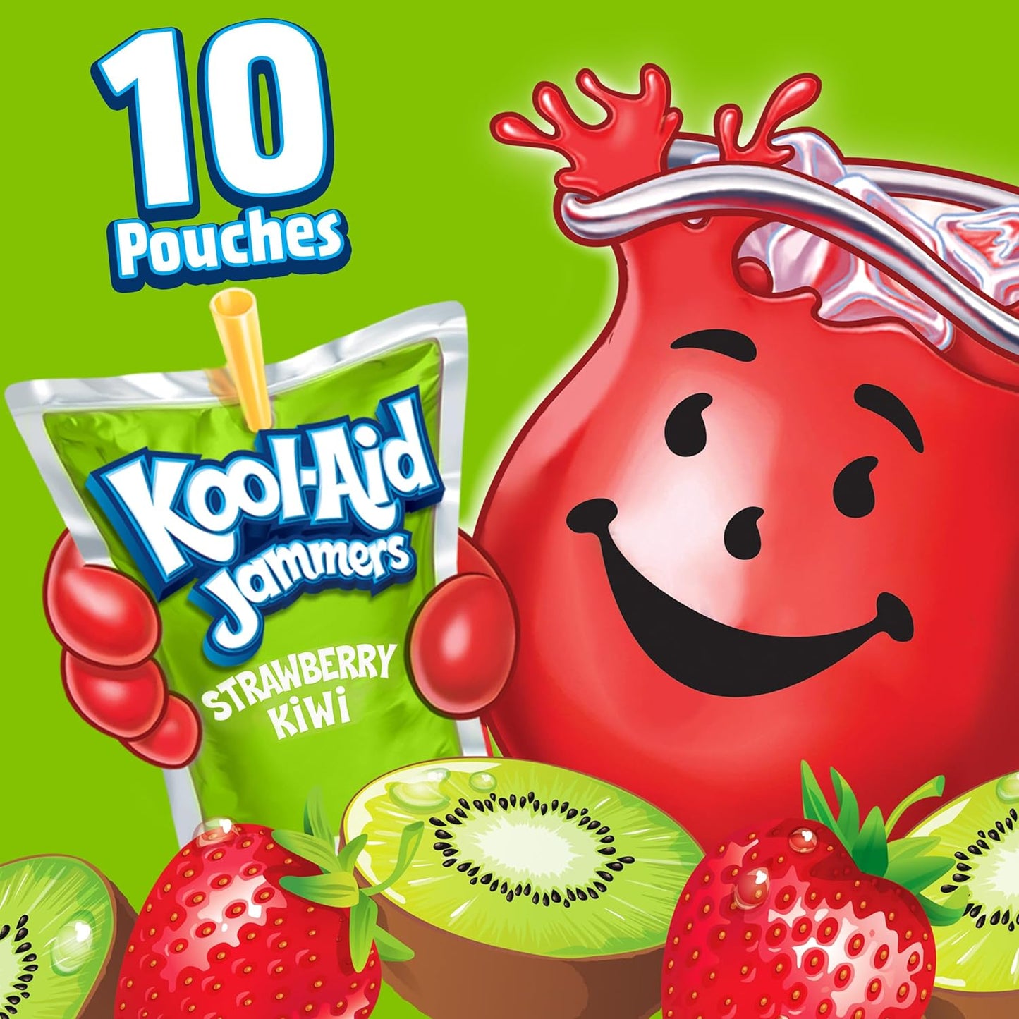 Kool-Aid Jammers Sports Sideline Beverage – Easy-Open Pouches for Practice, Games, and Outdoor Play