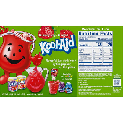 Kool-Aid Jammers Sports Sideline Beverage – Easy-Open Pouches for Practice, Games, and Outdoor Play