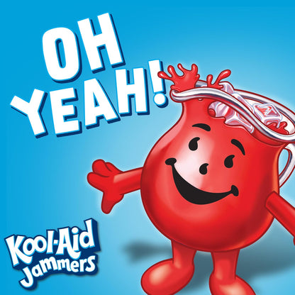 Kool-Aid Jammers Tropical Punch Drink Packs – Study Snack Beverage for Dorm and Apartment Stocking