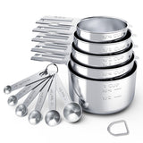 TILUCK 18/8 Measuring Set – Understated Kitchen Upgrade for Simple, Functional Living Spaces