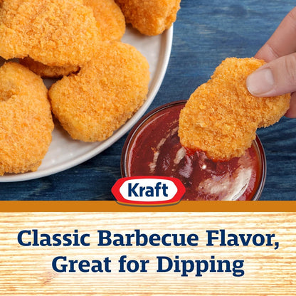 Kraft Hint of Honey Slow-Simmered BBQ Sauce – Guilt-Free Marinade and Glaze for Lean Protein Meals