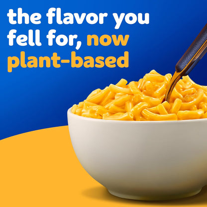 Kraft NotCo Plant Based Mac & Cheese – Fast Weeknight Dairy-Free Dinner for Time-Strapped Apartment Cooking, 6 oz Box
