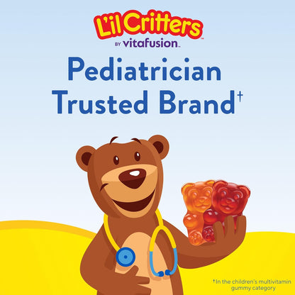 L'il Critters Gummy Vites – Pediatrician-Recommended Safe Kids Multivitamin for Ages 2+