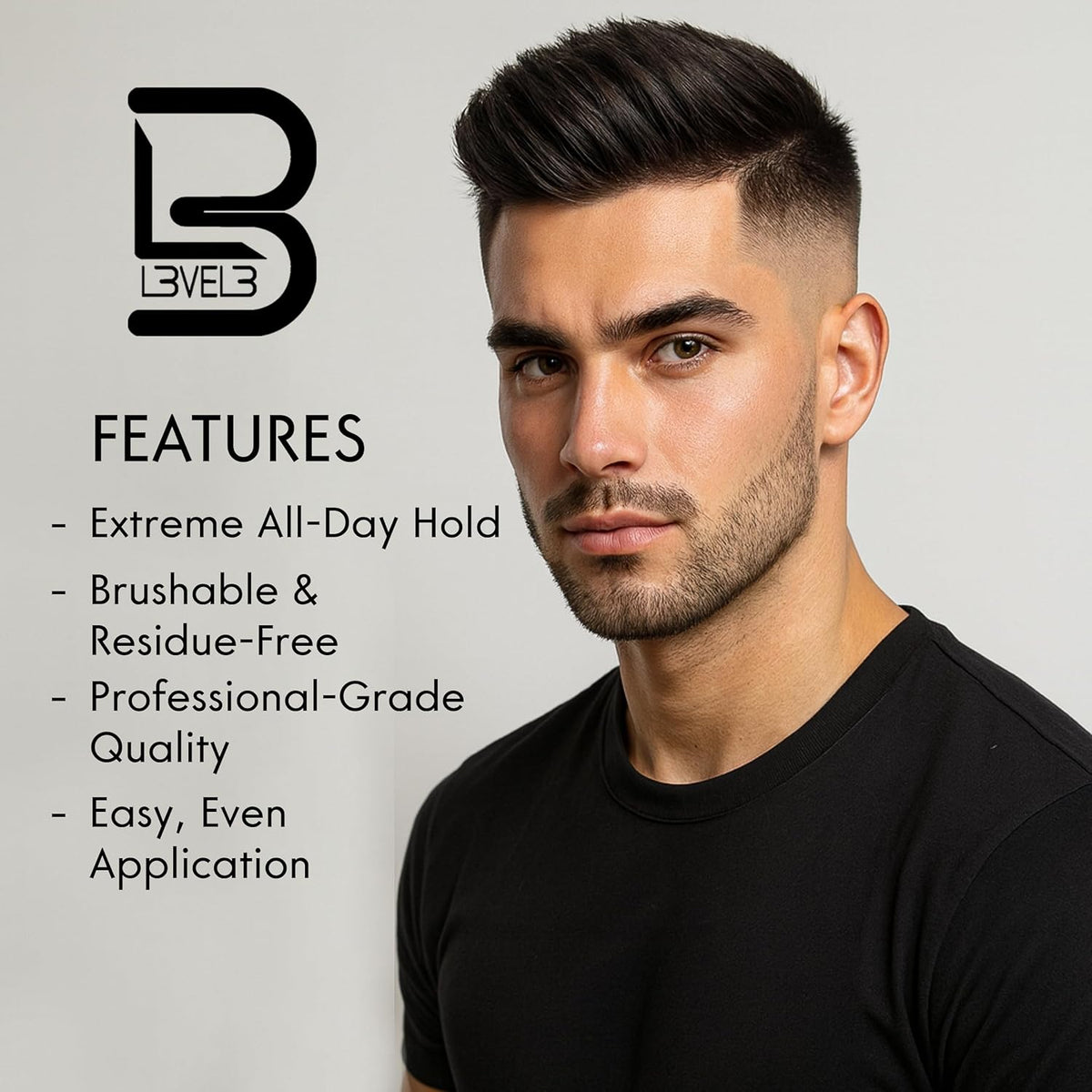 L3 Hair Spray Level 3 – Effortless One-Step Hold for Minimalist Morning Routines, Smooth Non-Sticky Finish