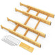 2.35''H, 17''-22''L, 4 Dividers - NATURAL