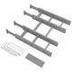 2.35''H, 17''-22''L, 4 Dividers - GRAY