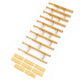 2.35''H, 17''-22''L, 10 Dividers - NATURAL