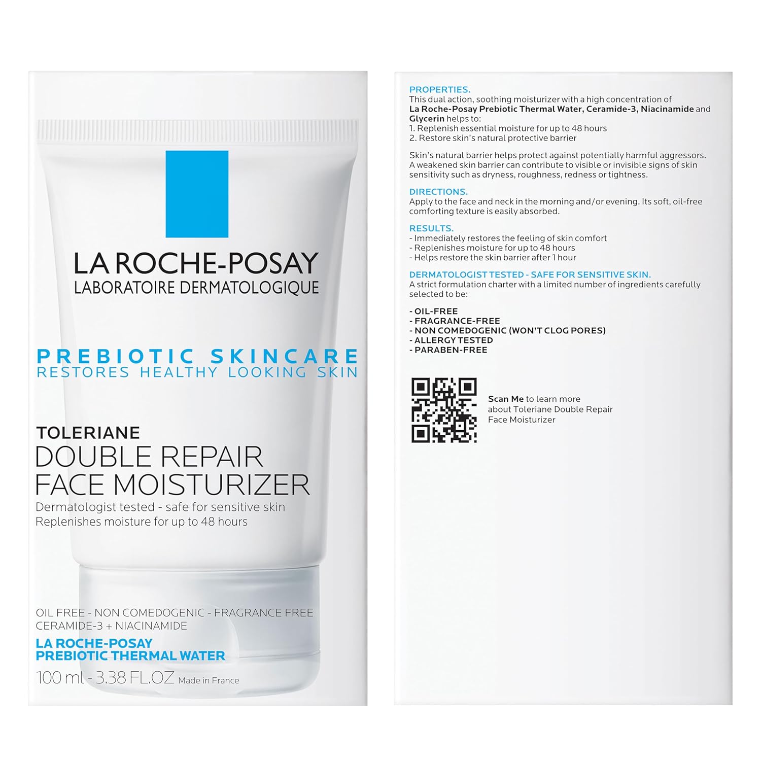 La Roche-Posay Toleriane Double Repair Face Cream – Calming Vanity Essential for a Daily Barrier-Reset Ritual
