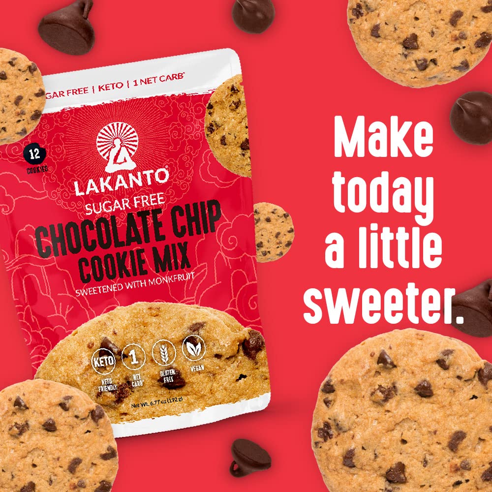 Lakanto Monk Fruit Cookie Mix – Care Package Gift for Anyone on a Low Carb Lifestyle
