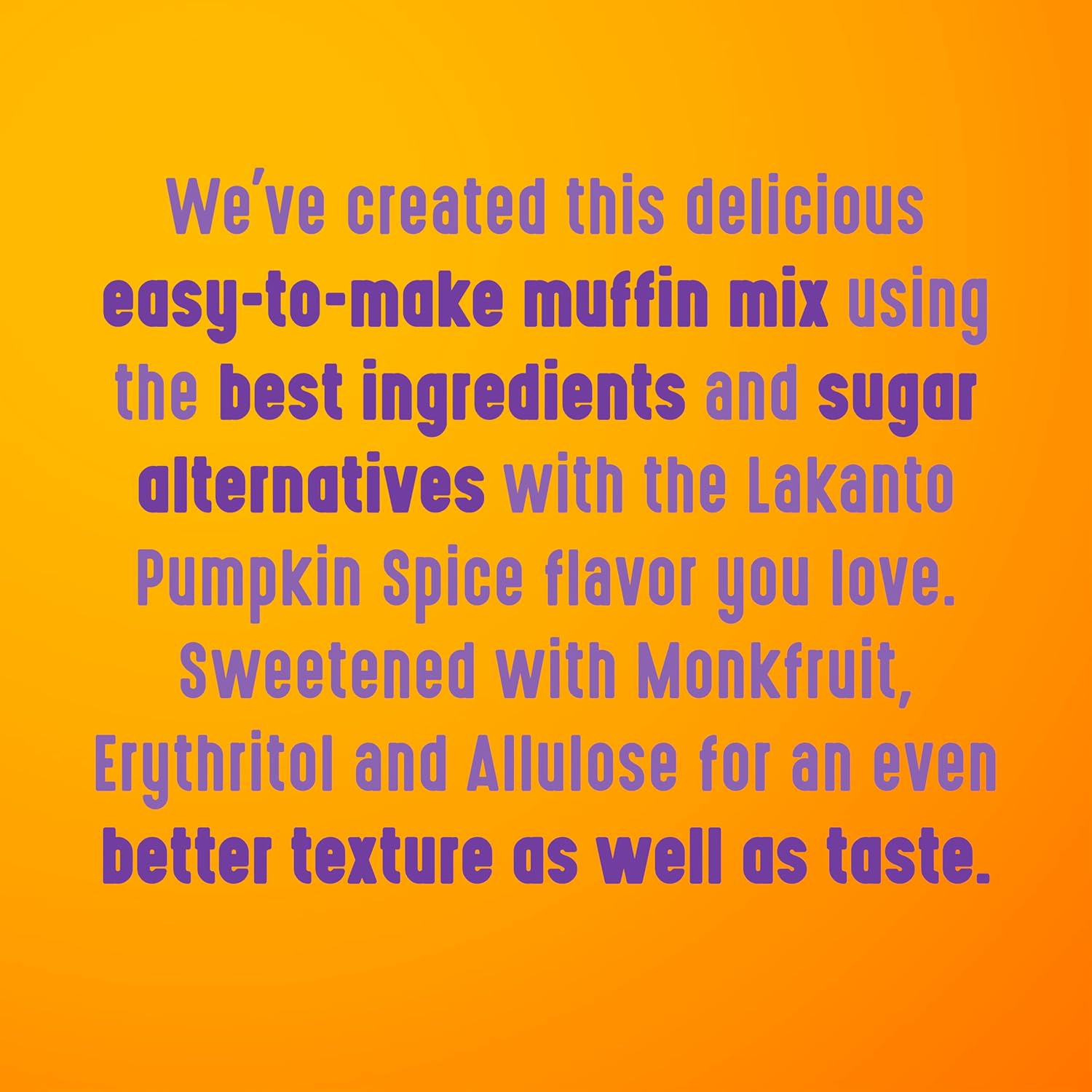 Lakanto Pumpkin Spice Muffin Mix - Cozy Seasonal Gift Basket Addition for Pumpkin Spice Lovers