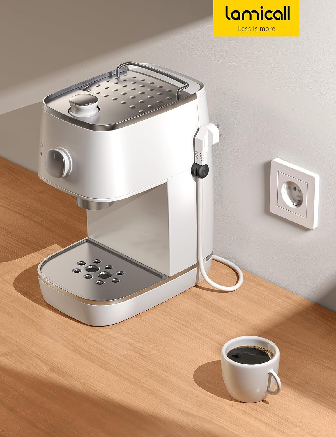 Lamicall Swivel Cable Organizer for Home – Cozy Space-Saving Wire Clips for Sofa Side Tables