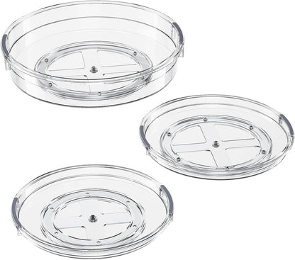 LAMU Spinning Display Tray – 12 Inch Decorative Turntable for Cozy Kitchen Counter and Open Shelf Styling