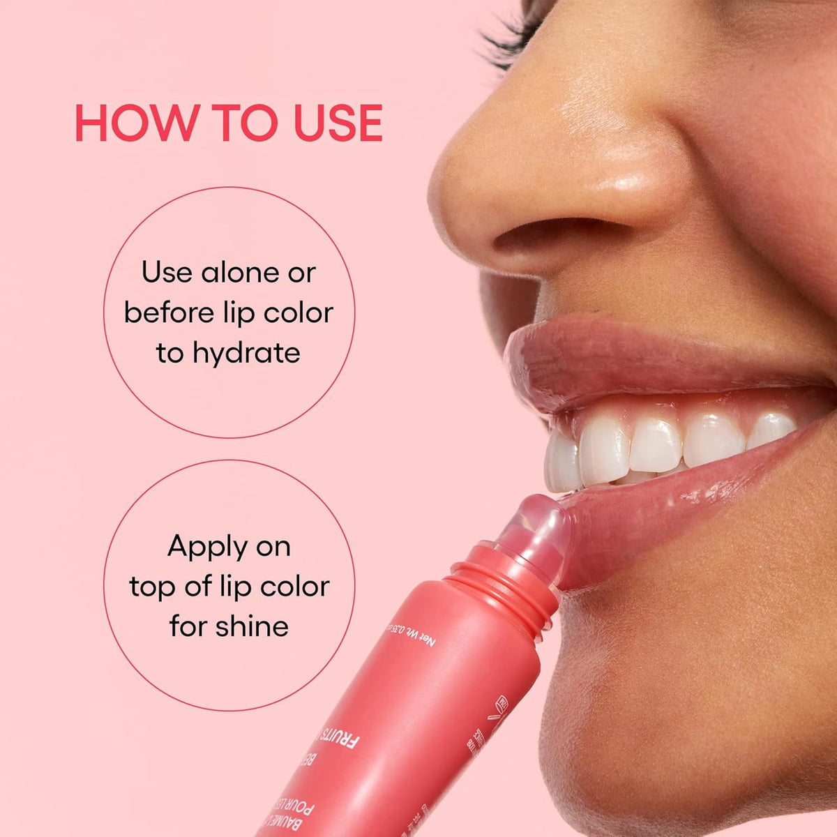 LANEIGE Lip Glowy Balm – Holiday Gift for Teens and Adults, Mini Tinted Lip Balm for Secret Santa