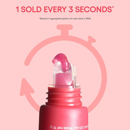 LANEIGE Lip Glowy Balm – Holiday Gift for Teens and Adults, Mini Tinted Lip Balm for Secret Santa