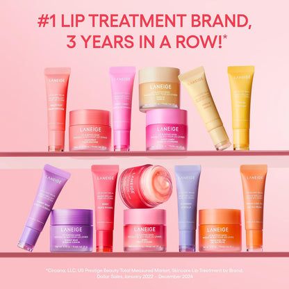 LANEIGE Lip Sleeping Mask – Affordable Holiday Care Package Add-On, Fun Flavor Variants for Women and Mom