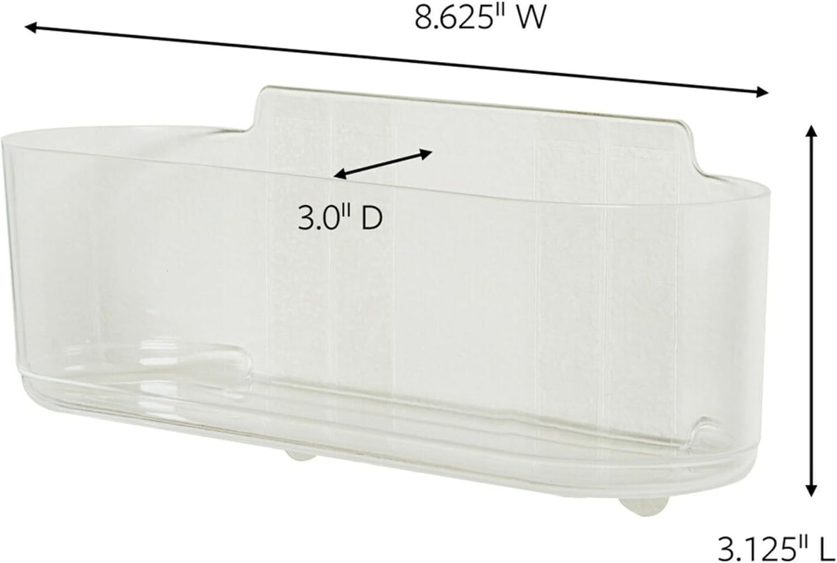 large 8.6" x 3.1" x 3" size for holding multiple items