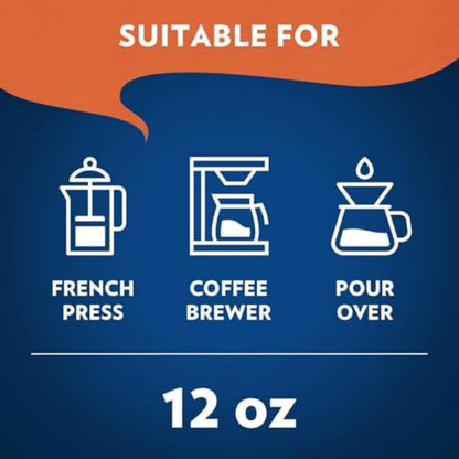 Lavazza House Blend Perfetto Medium Roast Coffee – Conference Room Coffee Service for Visitors, 100% Arabica Ground for Drip Brewers