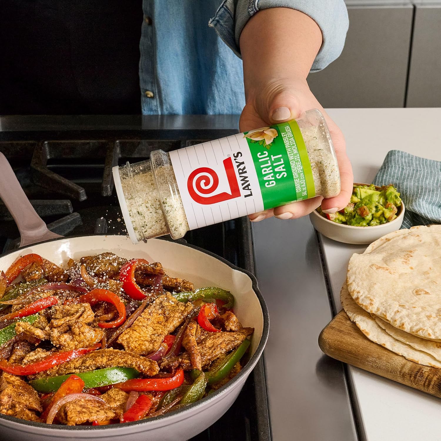 Lawry's Garlic Salt – Flavor Recovery Seasoning for Home Cooks Regaining Taste, 11 oz Shaker