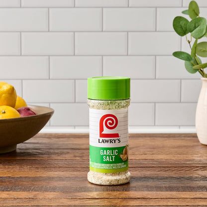 Lawry's Garlic Salt – Flavor Recovery Seasoning for Home Cooks Regaining Taste, 11 oz Shaker