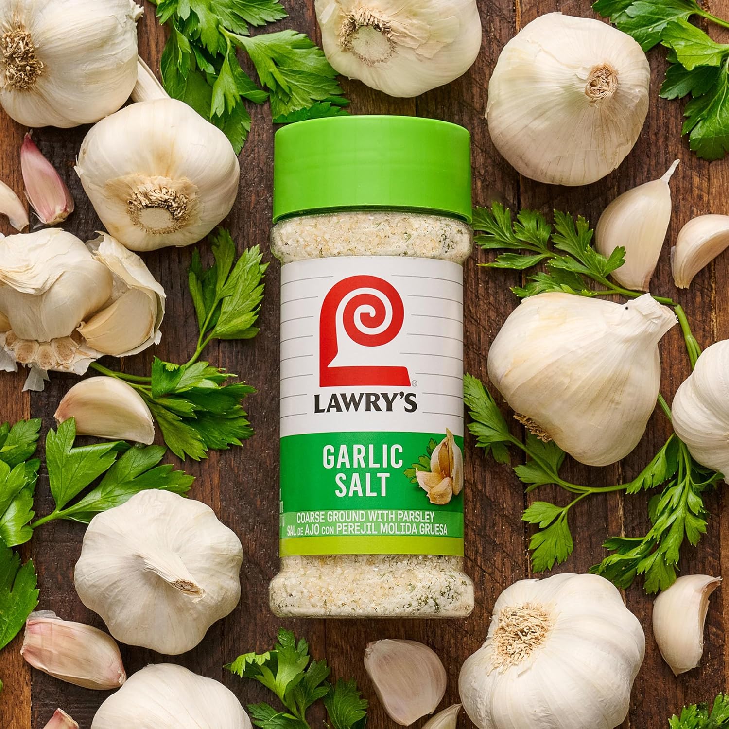 Lawry's Garlic Salt – Flavor Recovery Seasoning for Home Cooks Regaining Taste, 11 oz Shaker