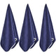 Pure Navy Blue - 3P-15x31 inches