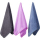 Pure Grey+blue+purple - 3P-15x31 inches