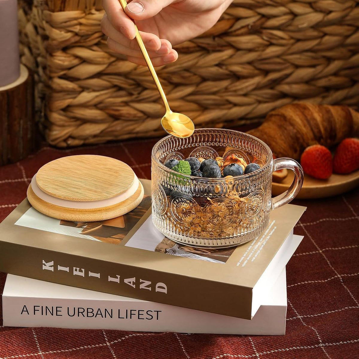 lead-free, bpa-free, food-safe glass construction
