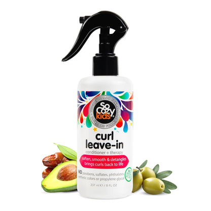 leave-in spray applicator for even, no-rinse coverage on damp or dry hair