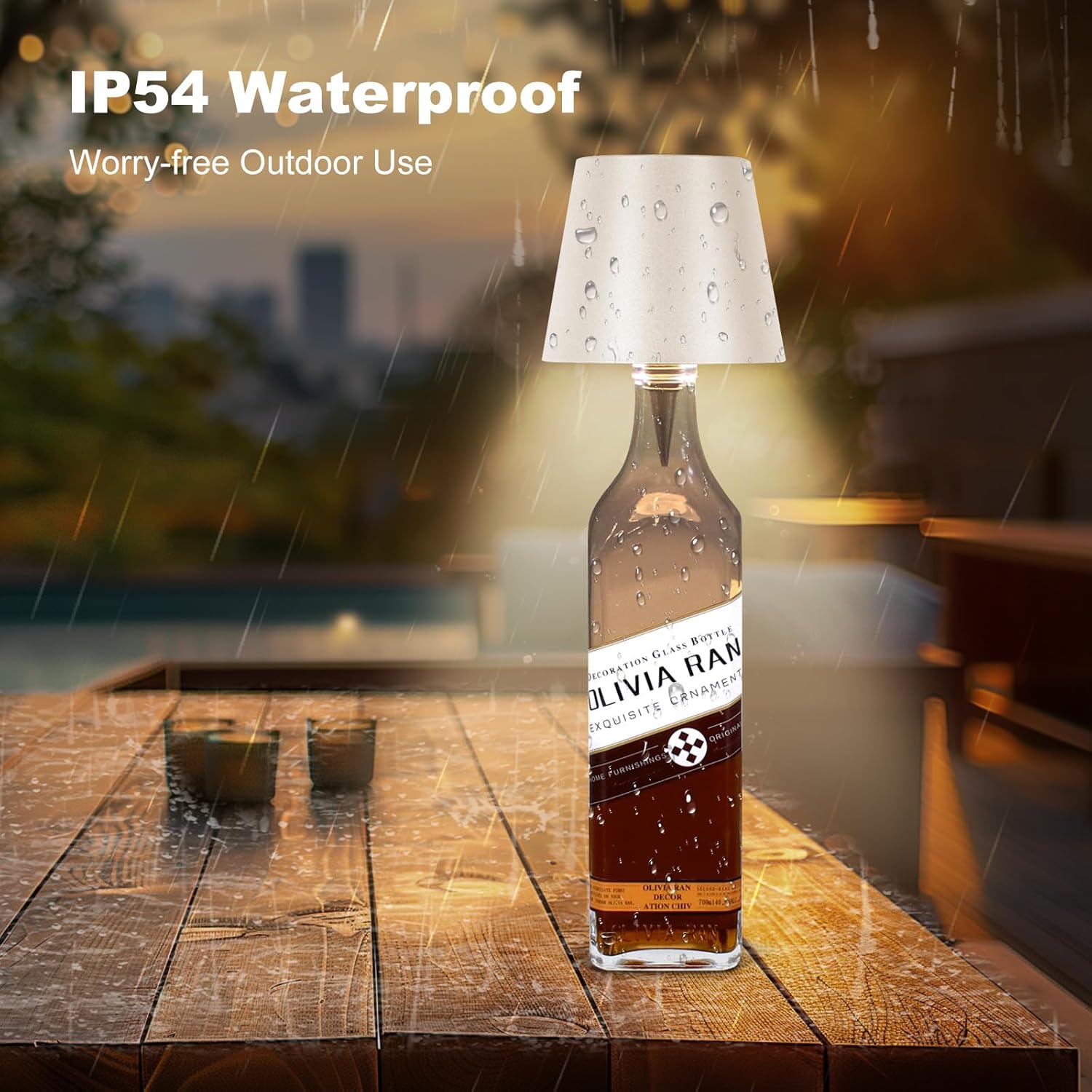 led light source with adjustable lighting method