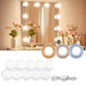 White - 10 Dimmable Bulbs