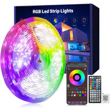 Ledagic Led Lights for Bedroom 100ft - Color Changing LED Strip Lights with Music Sync for Cozy Living Room, Dorm, and Home Party Aesthetic