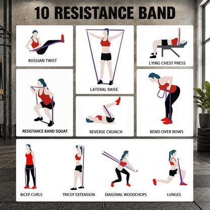LEEKEY Exercise Bands – Time-Saving Training Aid for Study Break Movement and Consistent Daily Routines