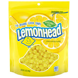 Lemonhead Hard Lemon Candy – Road Trip Car Cup Holder Snack for Children, 12 oz