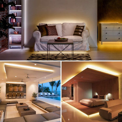 Lepro LED Tunable White Strip Light – Aesthetic Ambient Lighting for Apartments, Cuttable Warm to Cool White Strip