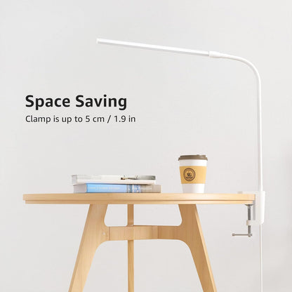 Lepro Modern Accent Lamp for Hobby Rooms, Adjustable LED Clamp Light Blending into Living Room Aesthetic