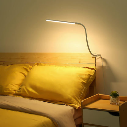 Lepro Modern Accent Lamp for Hobby Rooms, Adjustable LED Clamp Light Blending into Living Room Aesthetic