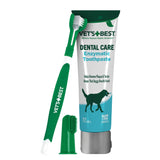 Vet's Best Dog Toothpaste & Brush Kit – Family-Friendly Dental Care, Natural Non-Toxic Formula Safe Around Kids