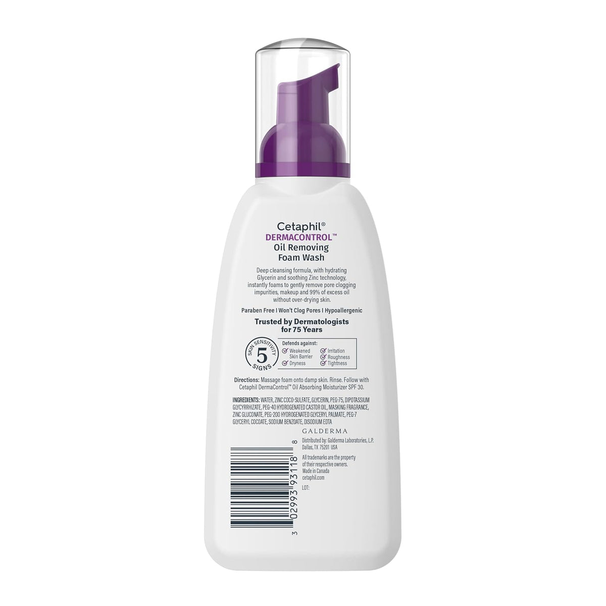 light foaming texture that lifts impurities without stripping