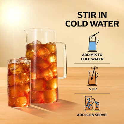 Lipton Peach Iced Tea Canister – 10-Quart Office Supply for Shared Fridges and Team Meetings