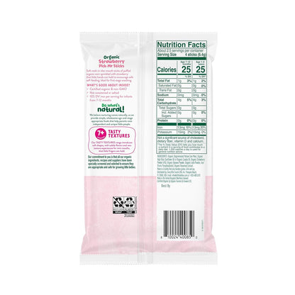 Little Bellies Organic Strawberry Pick-Me Sticks – Little Hands Pick-Up Snack for Diaper Bag and Playroom