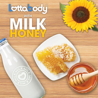 Lottabody Refine Me Milk & Honey Mousse – Sweet Valentine's Day Present for Her Wash and Go Curl Routine, 7 oz