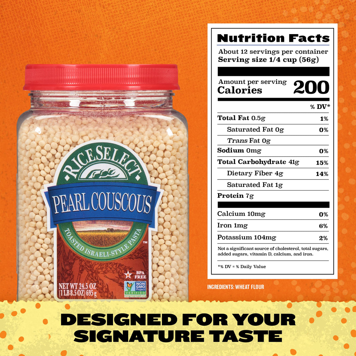 low fat, cholesterol-free, and low sodium nutritional profile (6-7g protein per serving)