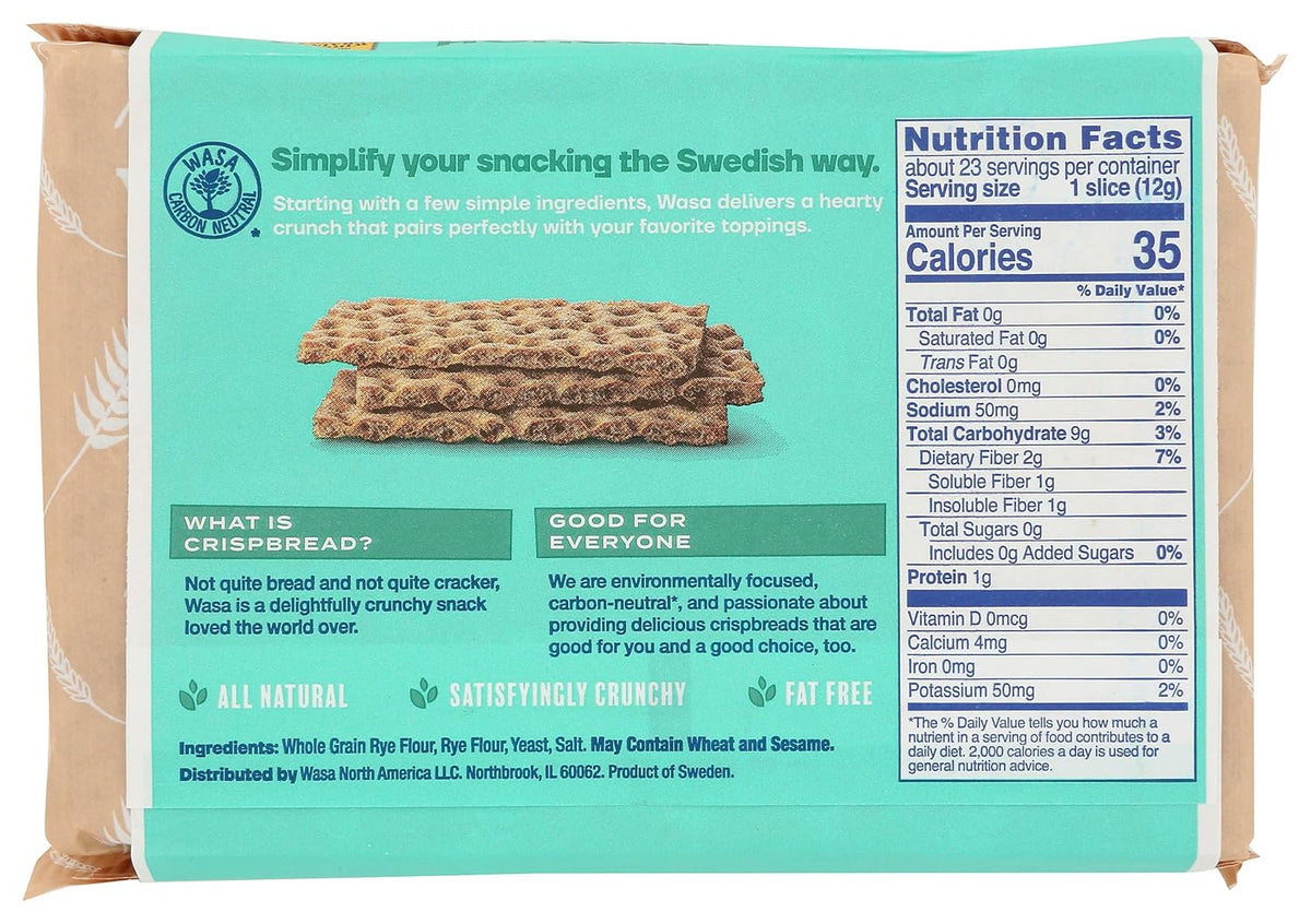 low-fat formulation as a bread alternative