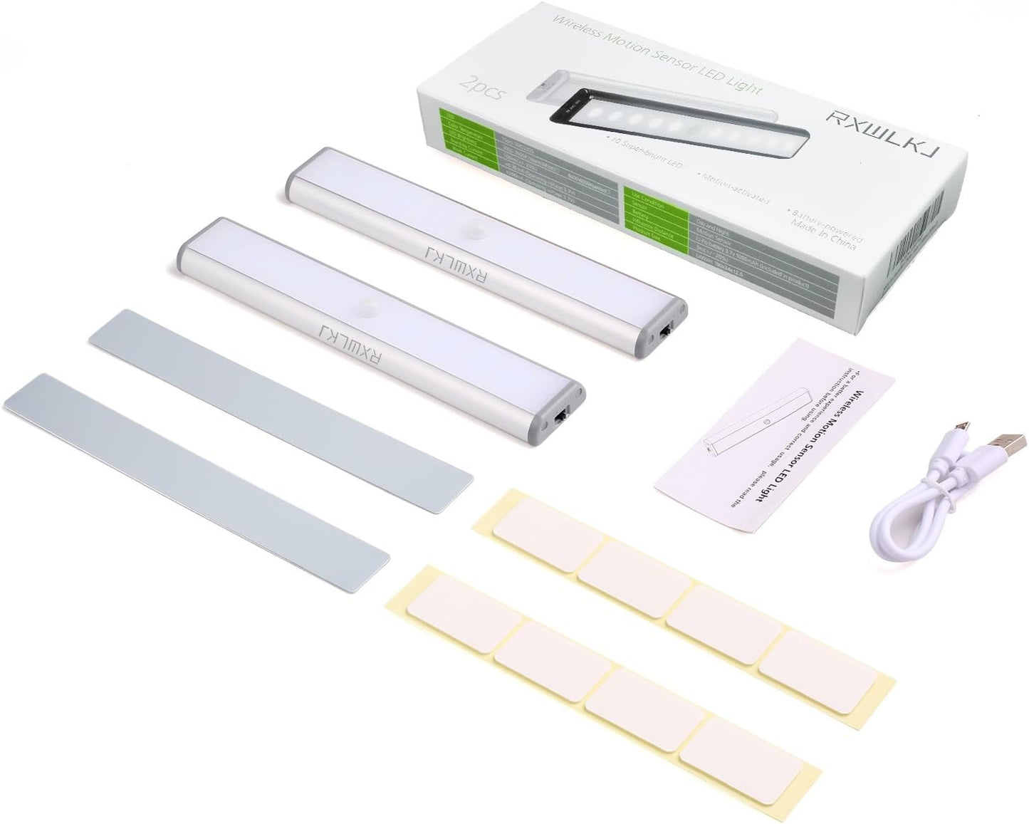 LucentGlow Cordless LED Closet Light – Sleek Modern Design for Kitchen Cabinets and Pantry, Hands-Free Home Aesthetic