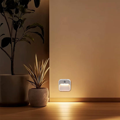 LumaGlow Cabinet Light with Timer – Battery-Powered Stair Lighting for Childproof, Fire-Free Homes