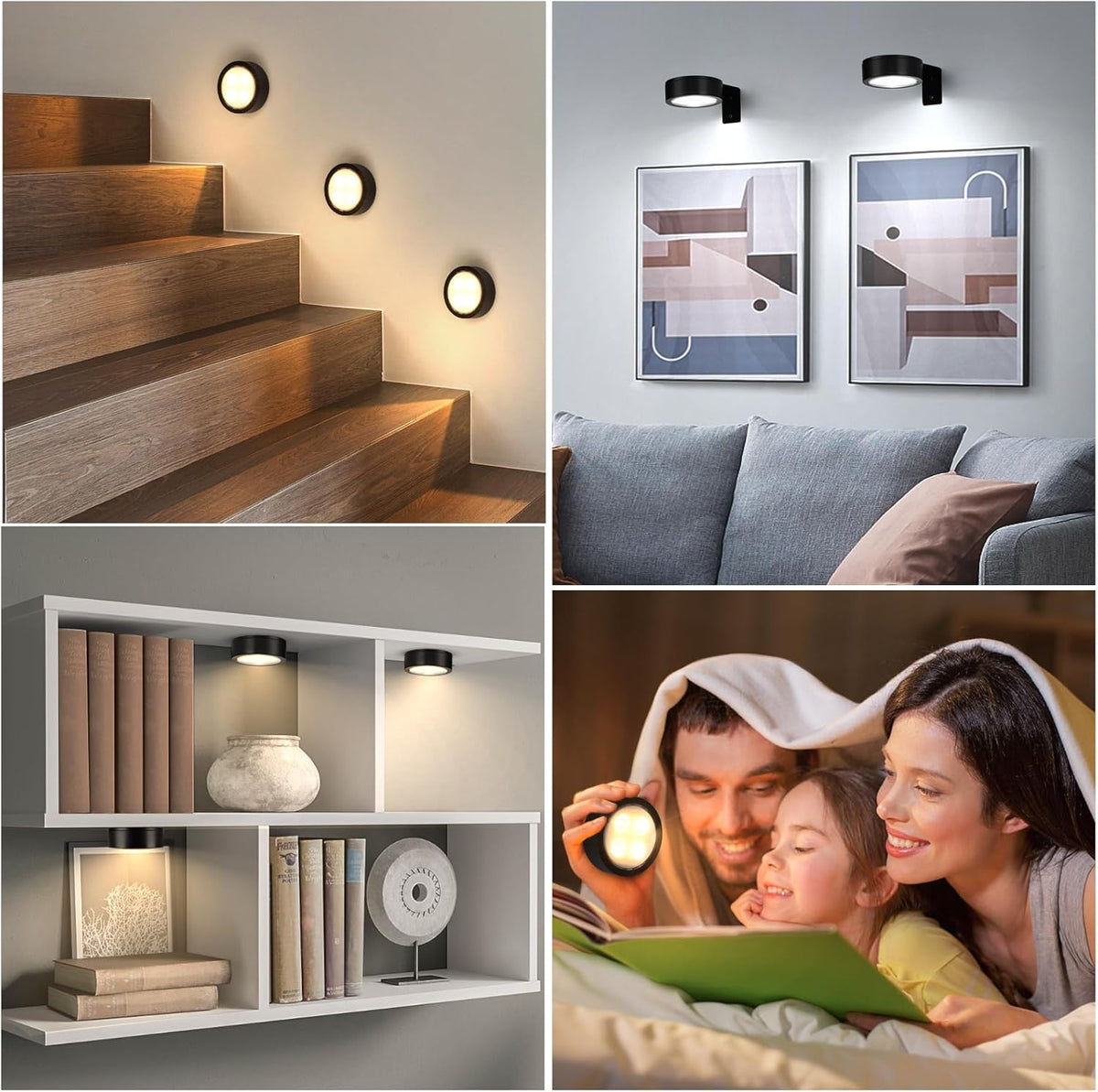 Lumena Frame Light – Sophisticated Wall Sconce Alternative, Cordless LED in Polished Finishes