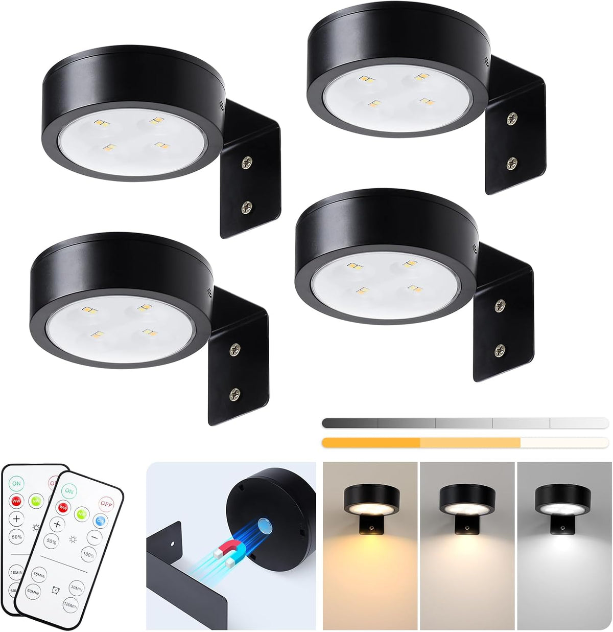 Lumena Frame Light – Sophisticated Wall Sconce Alternative, Cordless LED in Polished Finishes