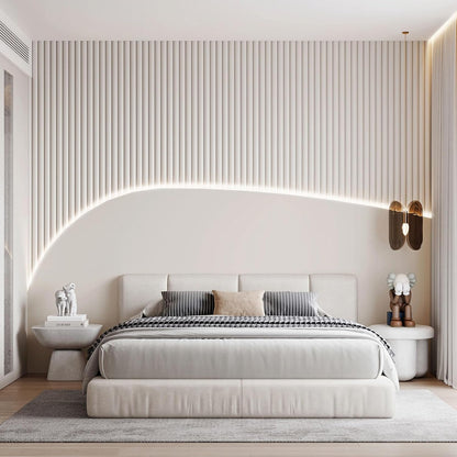 Lumichoice AuraGlow Strip Lights – Neutral Tone Closet and Hallway Illumination, Plug-in Dimmable Tape for Restrained Design