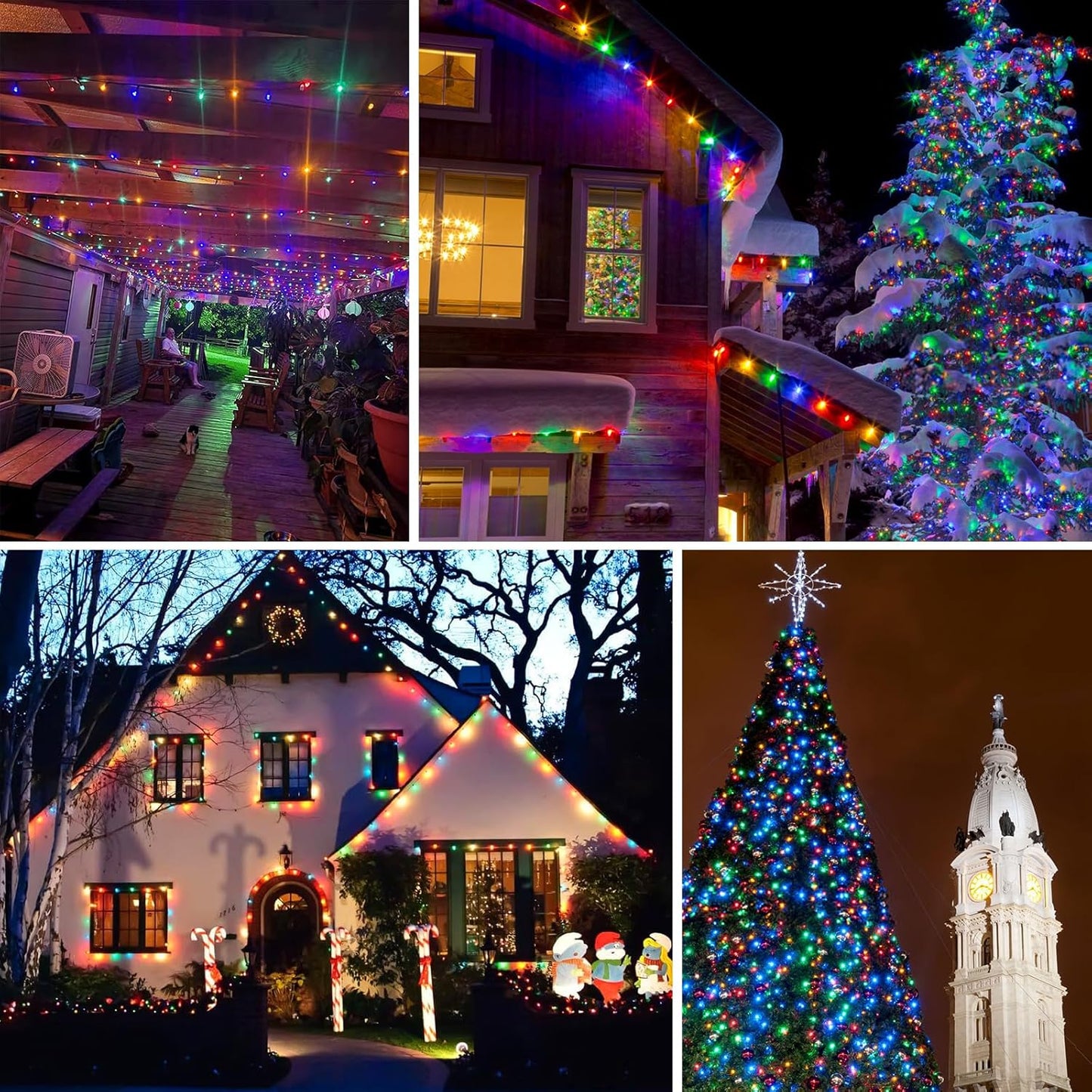 Lumify Multicolor Solar Lights – Holiday & Valentine's Day Gift for Couples Who Love Outdoor Hosting